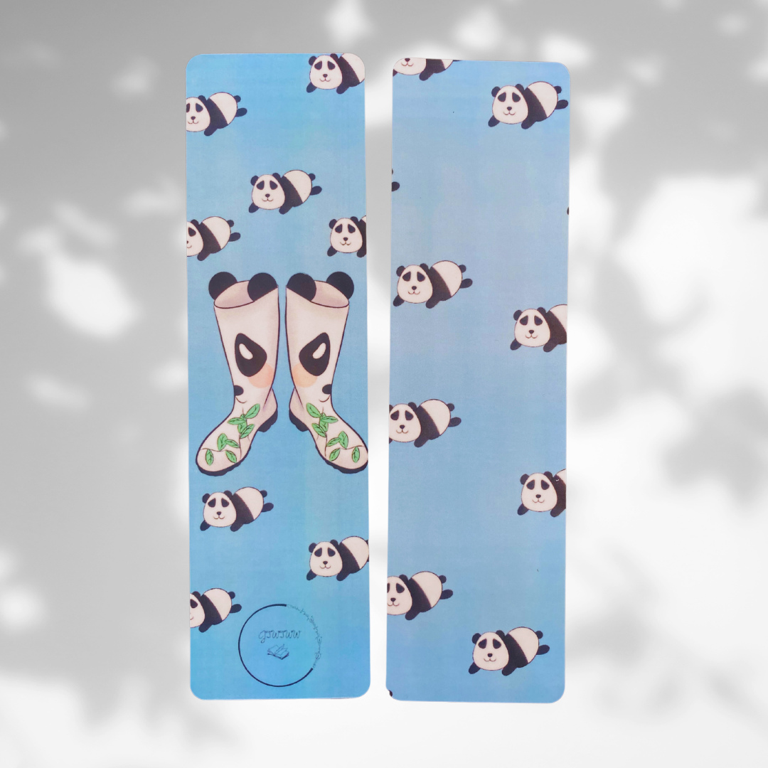 Panda Wellie Boot Bookmark